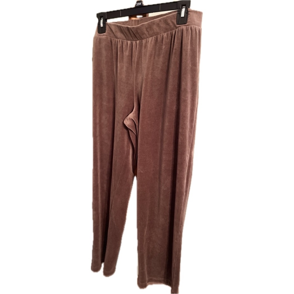 Westbound Brown Velour Women's Set size large - Picture 4 of 8
